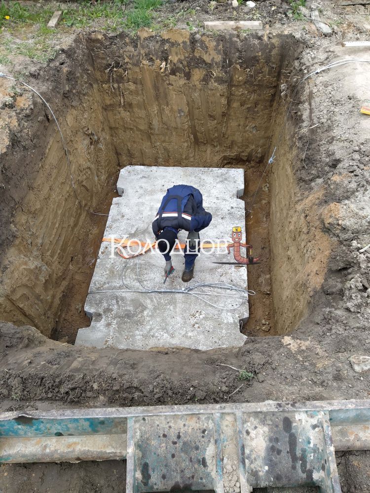 Наши работы: Погреб Тингард 1900Б, Вяхтелево, май 2020